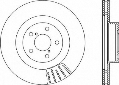 OPEN PARTS bdr181920 -  Тормозной диск